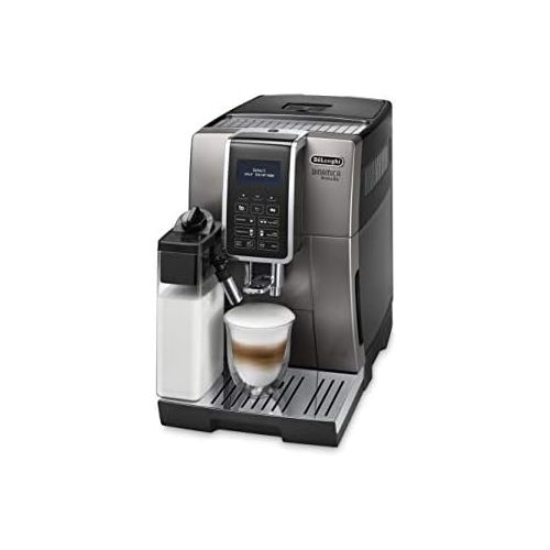 드롱기 De’Longhi DeLonghi ECAM359.57.TB Kaffeevollautomat Dynamica Aroma Bar Kunststoff, Titan/Schwarz