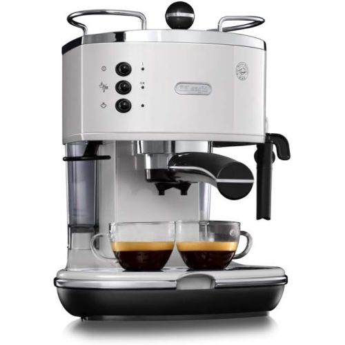 드롱기 De’Longhi DeLonghi Icona ECO 311.W - Kaffeemaschine mit Cappuccinatore - 15 bar, ECO311.W