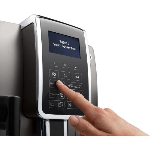 드롱기 De’Longhi DeLonghi ECAM359.53.B Dynamische Kaffeevollautomat, 1450 W, Kunststoff, Schwarz