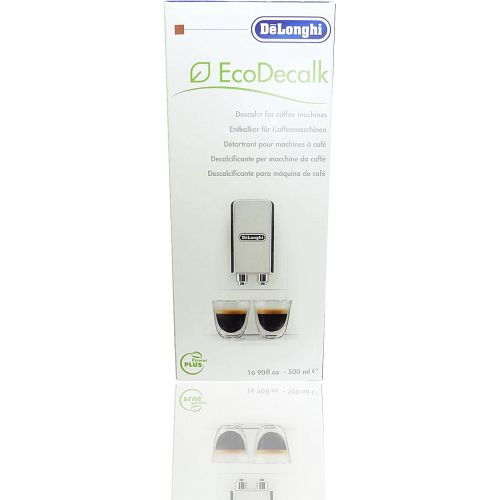 드롱기 De’Longhi 8er Pack DeLonghi Entkalker EcoDecalk fuer Kaffevollautomaten DLSC500 / 8004399329492 - 500ml