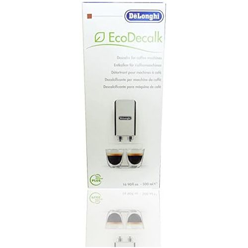 드롱기 De’Longhi 12er Pack DeLonghi Entkalker EcoDecalk fuer Kaffevollautomaten DLSC500 / 8004399329492 - 500ml