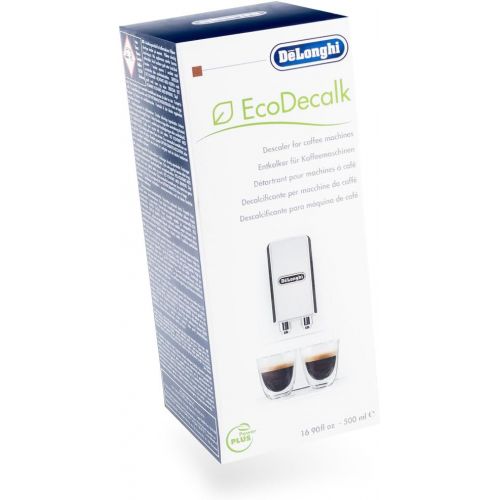드롱기 De’Longhi 3 x DeLonghi Entkalker/ EcoDecalk fuer Kaffevollautomaten und Kaffeemaschinen/ je 500ml/ PowerPlus / DLSC500