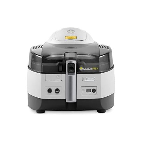 드롱기 De’Longhi DeLonghi Heissluftfritteuse MultiFry EXTRA FH1363 Multicooker mit 4-in-1 Funktion, auch zum Brotbacken, 1500 Watt, grau