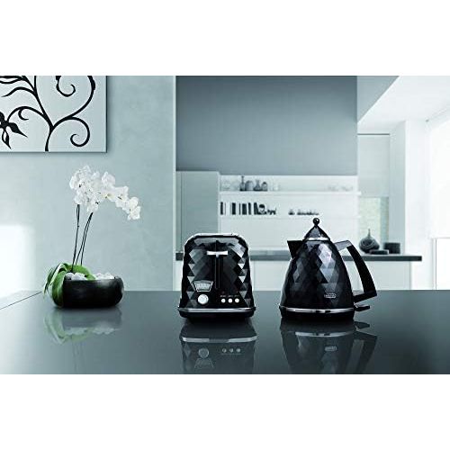 드롱기 De’Longhi DeLonghi KBJ 2001.BK Wasserkocher, schwarz