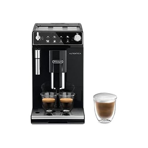 드롱기 De’Longhi ETAM 29.510.B Autentica Fully Automatic Coffee Machine (Steam Nozzle), Black