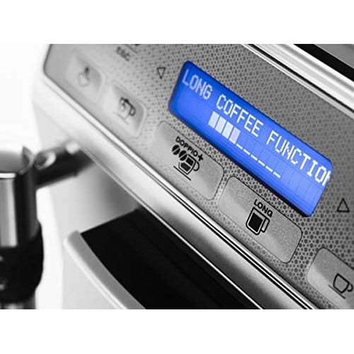 드롱기 De’Longhi DeLonghi Autentica Plus ETAM 29.620.SB Kaffeevollautomat (1450 W, 1,4 l, Dampfduese) silber/schwarz