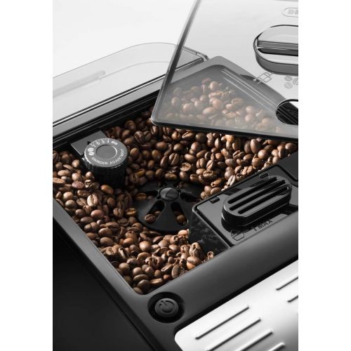 드롱기 De’Longhi DeLonghi Autentica Plus ETAM 29.620.SB Kaffeevollautomat (1450 W, 1,4 l, Dampfduese) silber/schwarz