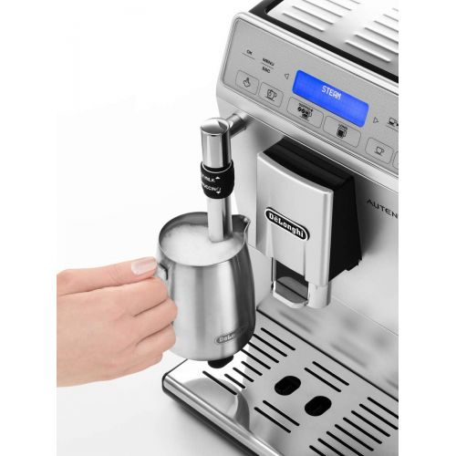 드롱기 De’Longhi DeLonghi Autentica Plus ETAM 29.620.SB Kaffeevollautomat (1450 W, 1,4 l, Dampfduese) silber/schwarz