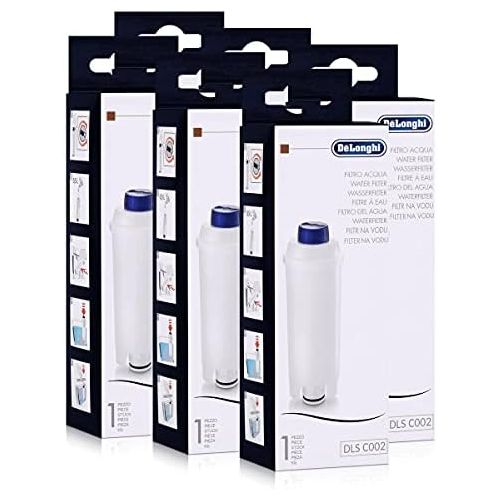 드롱기 De’Longhi 6er Pack DeLonghi Wasserfilter fuer Kaffemaschinen geeignet fuer ECAM, ESAM, ETAM, BCO,EC...