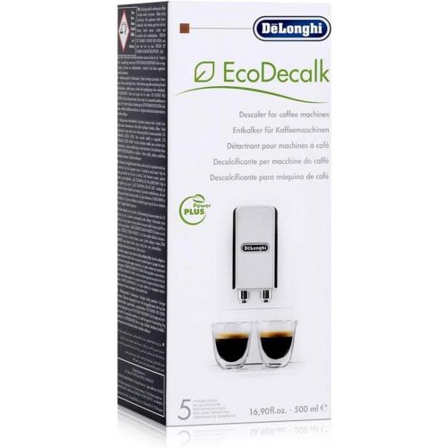 드롱기 De’Longhi 3er Pack DeLonghi Entkalker EcoDecalk fuer Kaffevollautomaten DLSC500 / 8004399329492 - 500ml
