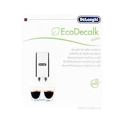 드롱기 De’Longhi DeLonghi Entkalker EcoDecalk mini Sparpack 6x 100ml fuer Kaffeevollautomaten, Kaffeemaschinen - Nr.: 5513292821 Nokalk