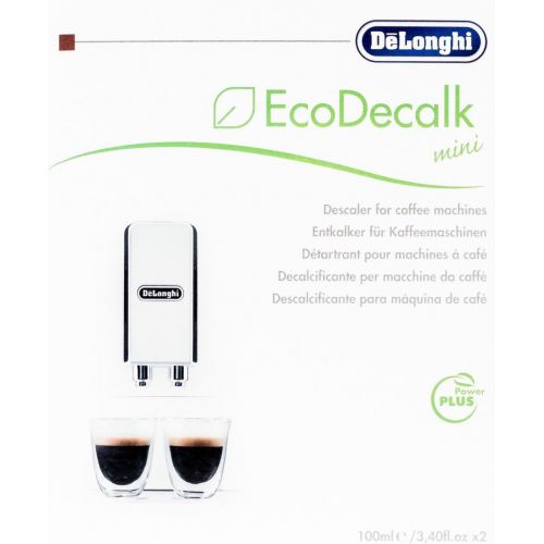 드롱기 De’Longhi DeLonghi Entkalker EcoDecalk mini Sparpack 6x 100ml fuer Kaffeevollautomaten, Kaffeemaschinen - Nr.: 5513292821 Nokalk
