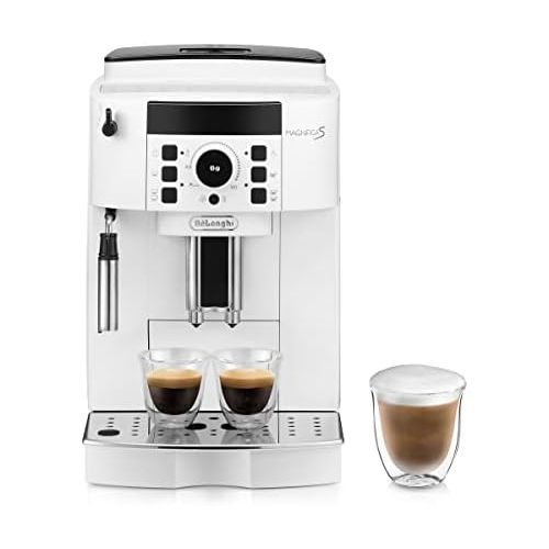 드롱기 De’Longhi DeLonghi ECAM21110W ECAM 21.110.W Automatische Espressomaschine, weiss