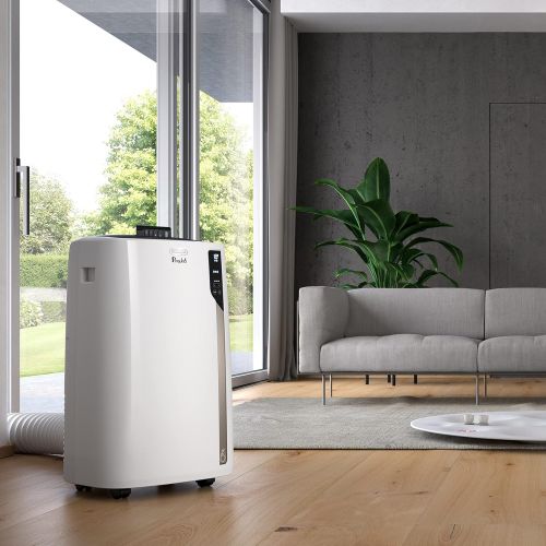 드롱기 De’Longhi DeLonghi Pinguino PAC EL98 ECO RealFeel Mobiles Klimagerat mit Entfeuchtungs-Funktion,Fluester-Version, Energieeffizienzklasse A