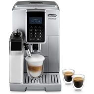 De’Longhi DeLonghi Dinamica ECAM 350.75.S Kaffeevollautomat mit Milchsystem, Cappuccino und Espresso und auf Knopfdruck, Digitaldisplay mit Klartext, 2-Tassen-Funktion, Grosser 1,8 Liter Wass