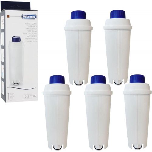 드롱기 De’Longhi Delonghi Espresso and Bean to Cup Coffee Machine Water Filter Cartridges (Fits ECAM Series, SER3017) by DeLonghi