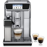 De’Longhi DeLonghi ECAM650.75MS Prima Donna Elite Automatic Coffee Machine, Stainless Steel, TFT Touch Screen Colour Display, 15 Bar Pump Pressure, 470 x 260 x 360 mm, Silver