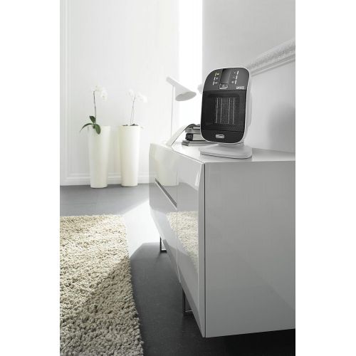 드롱기 Visit the De’Longhi Store De Longhi HFX60V20Fan Heater Cera Mico Vertical, White/Black