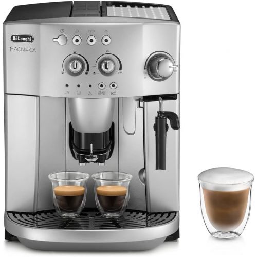 드롱기 De’Longhi DeLonghi Magnifica Bean to Cup Espresso/Cappuccino Coffee Machine ESAM4200 - Silver