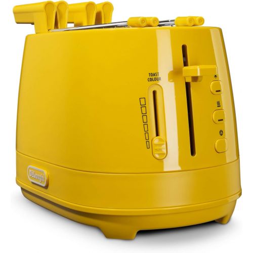 드롱기 De’Longhi De Longhi CTLAP2203 Toaster with Tongs 550 Watts Yellow