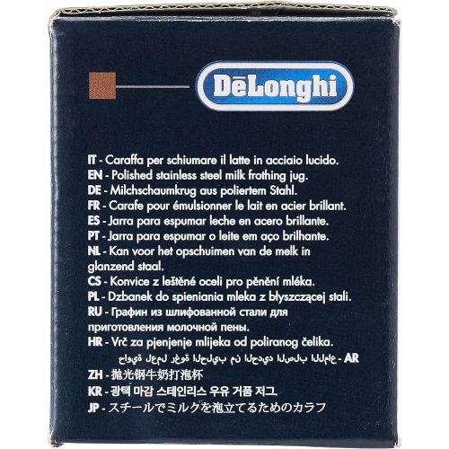 드롱기 De’Longhi DeLonghi 5513292881 Stainless Steel Milk Frothing Jug by DeLonghi