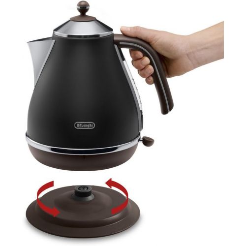 드롱기 Visit the De’Longhi Store DeLonghi KBOV 2001 Electric Kettle 1.7 L Retro Look