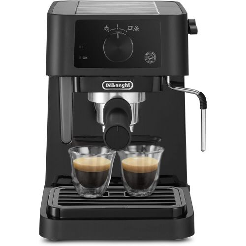 드롱기 Visit the De’Longhi Store DeLonghi Stilosa Advanced EC235.BK Coffee Maker with 15 Bar Pressure 1100 W 1 L Black