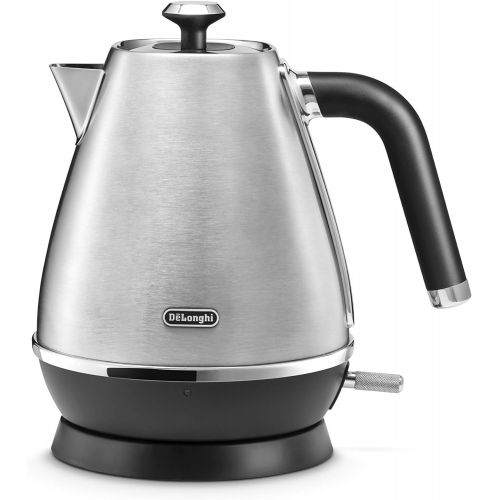 드롱기 Visit the De’Longhi Store DeLonghi Distinta X KBI2001.M-1.7 Litre Kettle with Water Level Indicator and 360° Base Stainless Steel