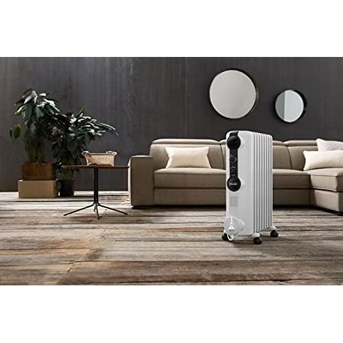 드롱기 Visit the De’Longhi Store DeLonghi TRRS0920 electric radiator, 2000 W, 3 power levels, white