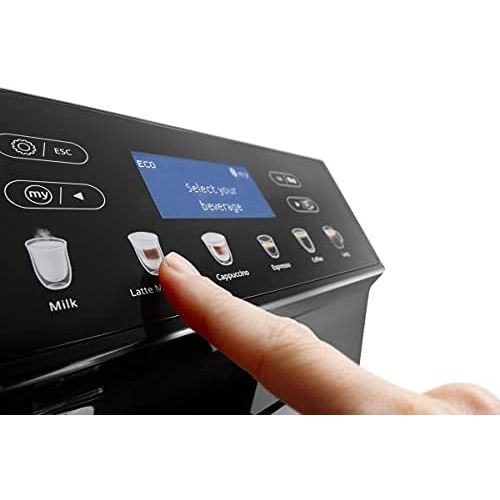 드롱기 Visit the De’Longhi Store DeLonghi Eletta Fully Automatic Coffee Machine with Milk System