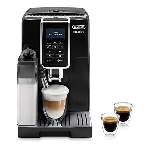 드롱기 Visit the De’Longhi Store DeLonghi Dinamica ECAM Coffee Machine, Black