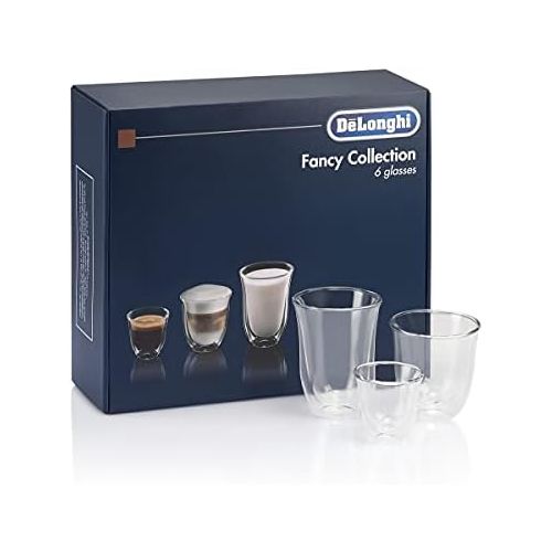 드롱기 Visit the De’Longhi Store DeLonghi Delonghi Fancy Box Set of 6 Thermal Glasses