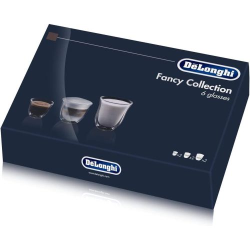 드롱기 Visit the De’Longhi Store DeLonghi Delonghi Fancy Box Set of 6 Thermal Glasses