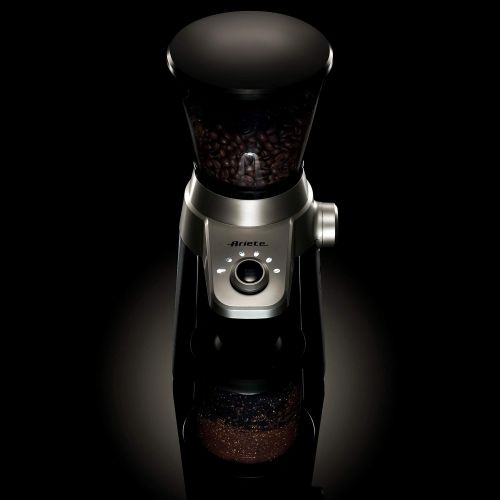 드롱기 [아마존베스트]DeLonghi Ariete Ariete Conical Burr Electric Coffee Grinder - Professional Heavy Duty Stainless Steel | Ultra Fine Grind with Adjustable Cup Size | 15 Fine - Coarse Grind Size Settings
