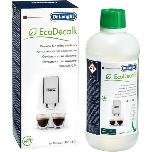 드롱기 [아마존베스트]DeLonghi EcoDecalk Descaler, Eco-Friendly Universal Descaling Solution for Coffee & Espresso Machines, 2-Pack (1 use per pack)