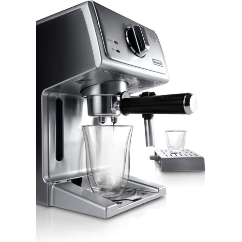 드롱기 [아마존베스트]DeLonghi Bar Pump Espresso and Cappuccino Machine, 15, Stainless Steel