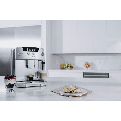 드롱기 [아마존베스트]DeLonghi ESAM04110S Magnifica Fully Automatic Espresso Machine with Manual Cappuccino System Silver