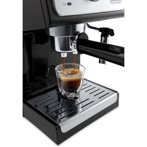 드롱기 [아마존베스트]DeLonghi A-3220-RMB Espresso Cappuccino Maker Manual Frother, 9.6 x 7.2 x 11.9, Black