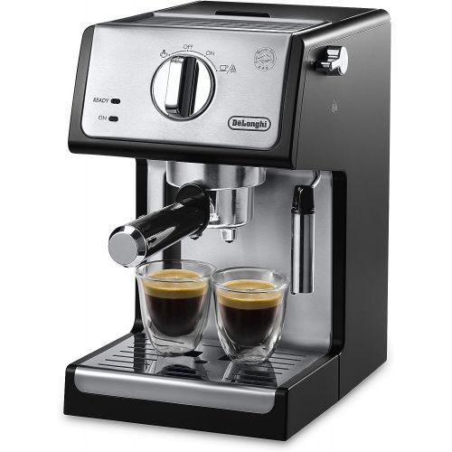 드롱기 DeLonghi ECP3420 Bar Pump Espresso and Cappuccino Machine, 15, Black