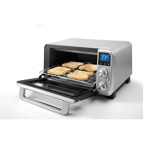 드롱기 DeLonghi Livenza Compact Digital Oven, 0.5 cu. ft, stainless steel