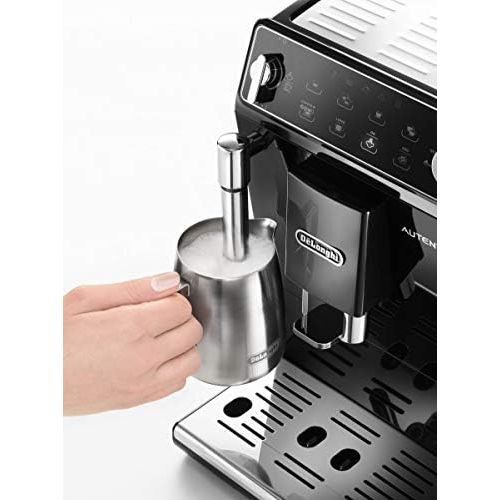 드롱기 [아마존베스트]De’Longhi ETAM 29.510.B Autentica Fully Automatic Coffee Machine (Steam Nozzle), Black