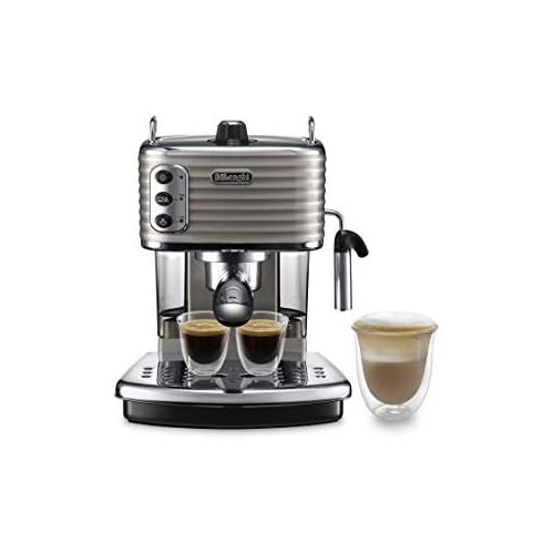 드롱기 [아마존베스트]De’Longhi Delonghi Scultura Traditional Pump Espresso Coffee Machine, 1100 W, Champagne