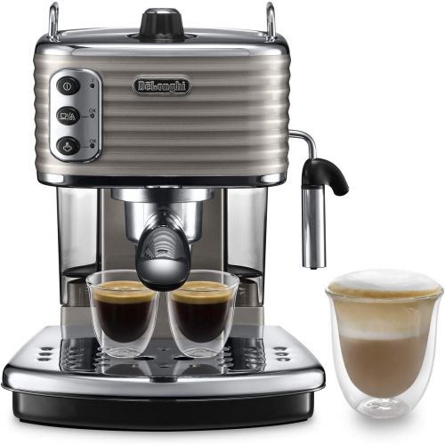 드롱기 [아마존베스트]De’Longhi Delonghi Scultura Traditional Pump Espresso Coffee Machine, 1100 W, Champagne