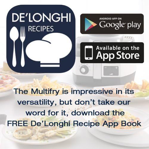 드롱기 [아마존베스트]De’Longhi DeLonghi MultiFry Extra Chef Hot Air Fryer Multicooker