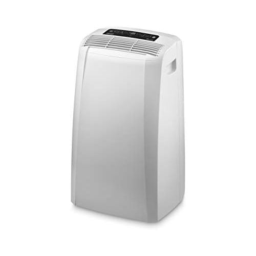 드롱기 [아마존베스트]De’Longhi DeLonghi Pinguino PAC CN93 Eco Mobile Air Conditioner with Exhaust Hose for Rooms up to 90 m3, Dehumidifier, Ventilation Function, 12h Timer, 2.6 KW, 75 x 45 x 39.5 cm, White