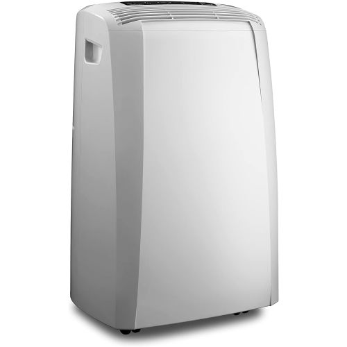 드롱기 [아마존베스트]De’Longhi DeLonghi Pinguino PAC CN93 Eco Mobile Air Conditioner with Exhaust Hose for Rooms up to 90 m3, Dehumidifier, Ventilation Function, 12h Timer, 2.6 KW, 75 x 45 x 39.5 cm, White