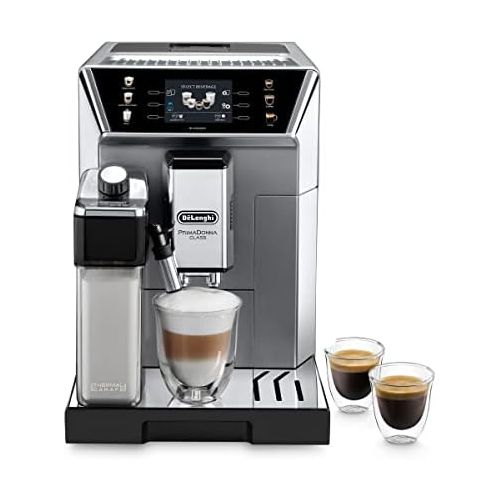 드롱기 [아마존베스트]De’Longhi DeLonghi PrimaDonna Class Fully Automatic Coffee Machine with Milk System, Cappuccino and Espresso at the Touch of a Button, 3.5 Inch TFT Colour Display and App Control