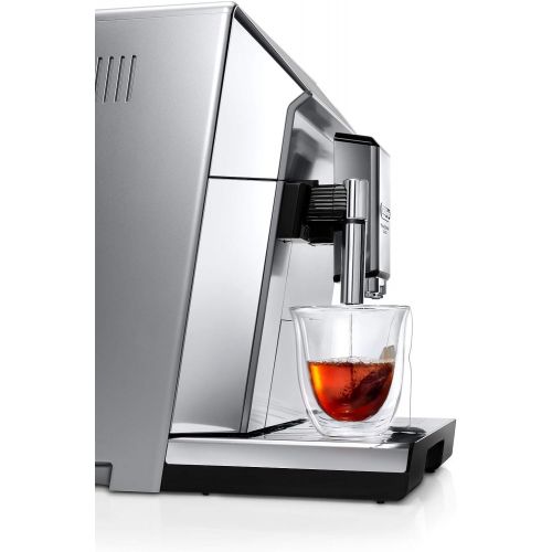 드롱기 [아마존베스트]De’Longhi DeLonghi PrimaDonna Class Fully Automatic Coffee Machine with Milk System, Cappuccino and Espresso at the Touch of a Button, 3.5 Inch TFT Colour Display and App Control