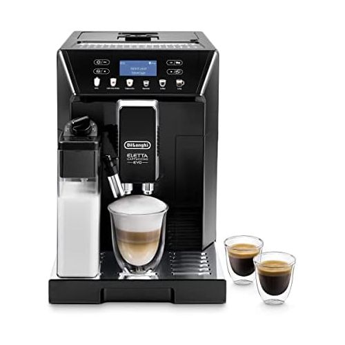 드롱기 [아마존베스트]De’Longhi DeLonghi Eletta Fully Automatic Coffee Machine with Milk System