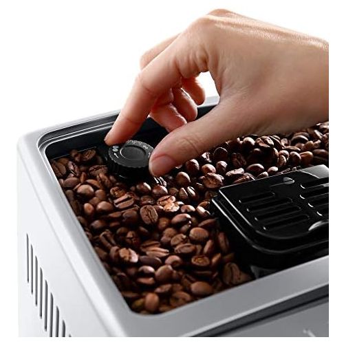 드롱기 [아마존베스트]De’Longhi DeLonghi Dinamica ECAM 350.75.S Fully Automatic Coffee Machine with Milk System, Cappuccino and Espresso at the Touch of a Button, Digital Display with Clear Text, 2 Cup Function,
